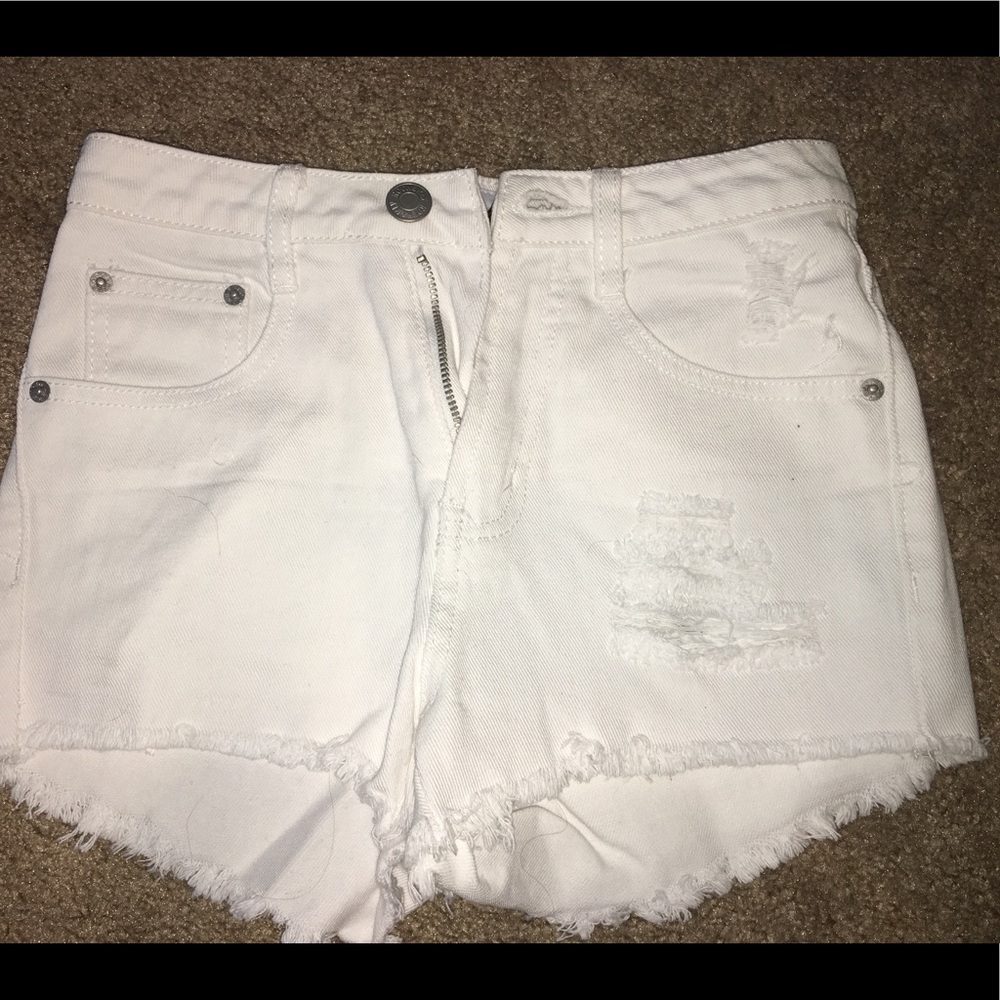 The rockn rev white shorts